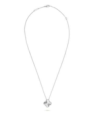 Van Cleef & Arpels Women's Vintage Alhambra Pendant Silver