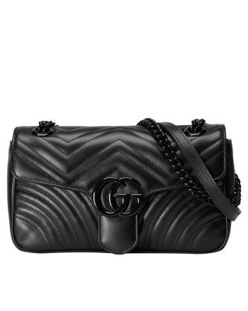 Gucci GG Marmont Small Shoulder Bag Black